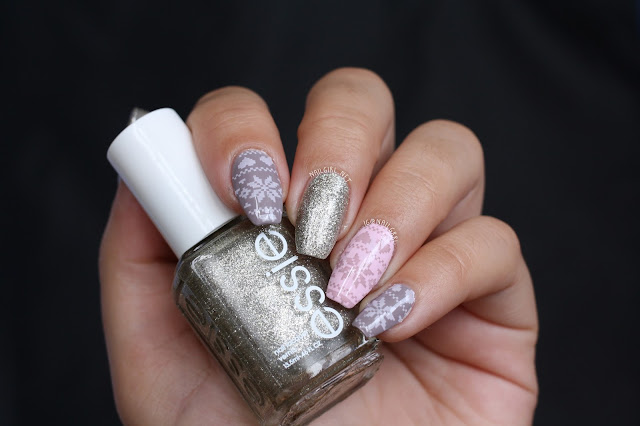 valentines day nail art essie beyond cozy
