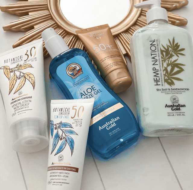 AUSTRALIAN GOLD & LOUIS WIDMER ZONNEBRAND The Pastel Suitcase