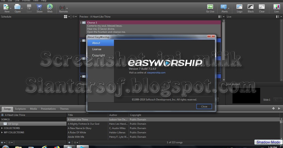 Easy Worship 7 1 4 0 Siantarsof