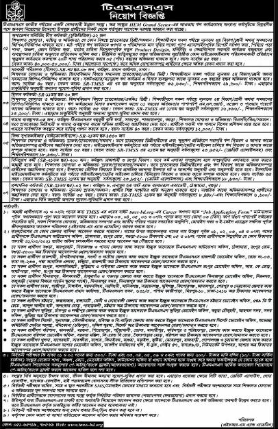 TMSS NGO Job Circular 2021