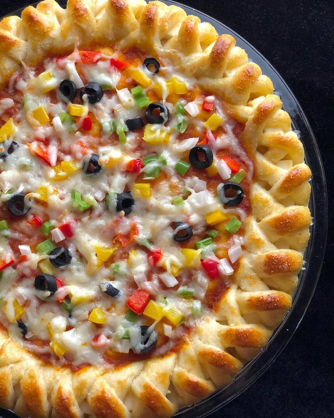 ÇOK DEĞİŞİK SEBZELİ PİZZA TARİFİ YEMEK TARİFLERİ Best yemek