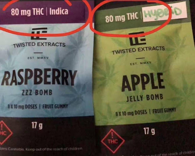加拿大 大麻 THC 糖果 包裝
