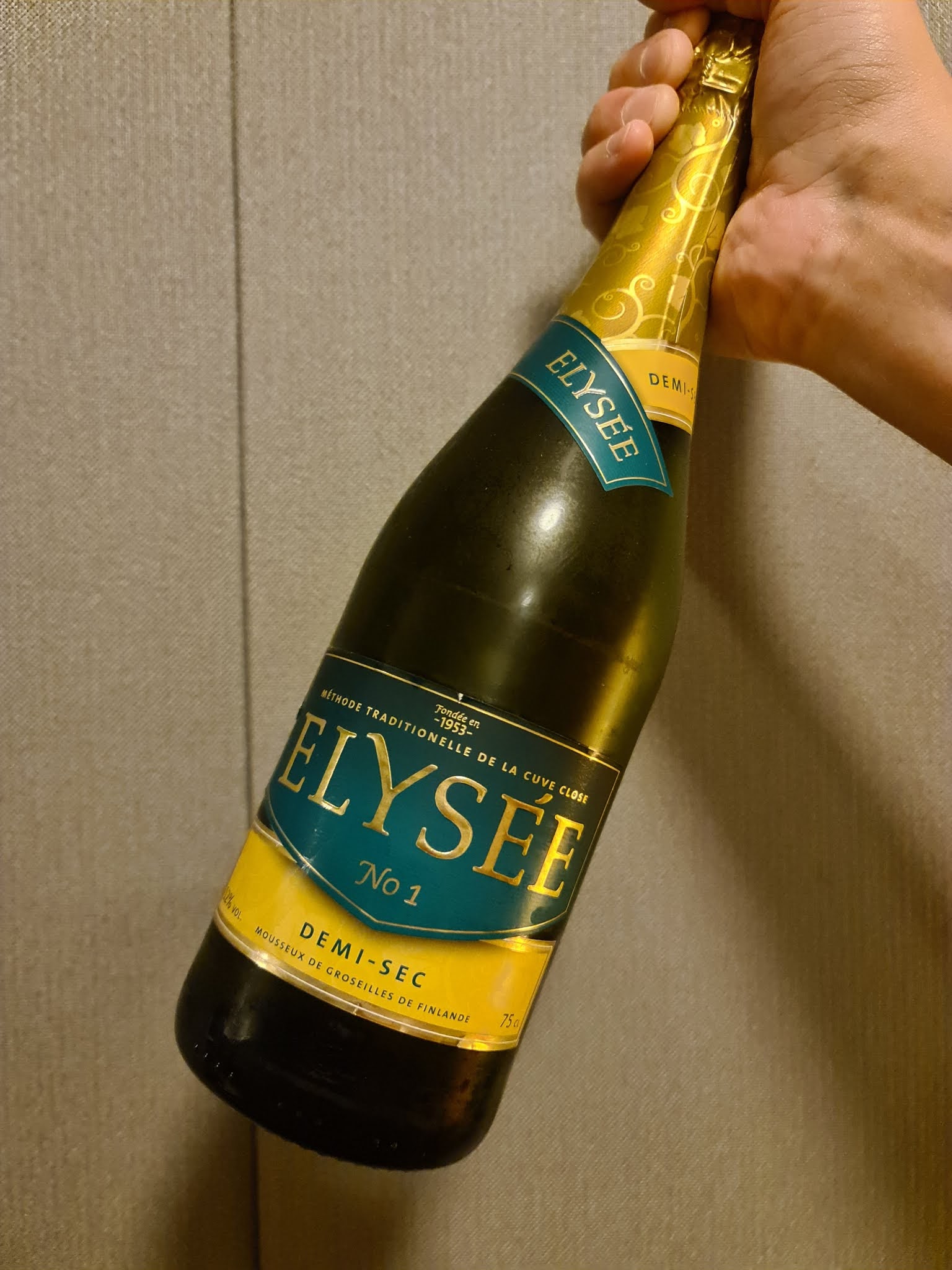 Mitä join tänään Elysée No 1 DemiSec