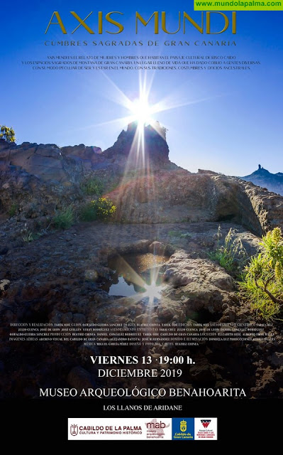 El Museo Arqueológico Benahoarita acoge la presentación del documental ‘Axis Mundi’