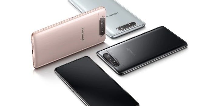 Harga dan spesifikasi Hp Samsung A80 Terbaru Kamera 48MP RAM 8GB - IME