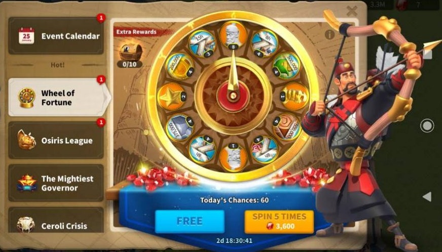 rise of kingdoms wheel of fortune rise of kingdoms wheel of fortune