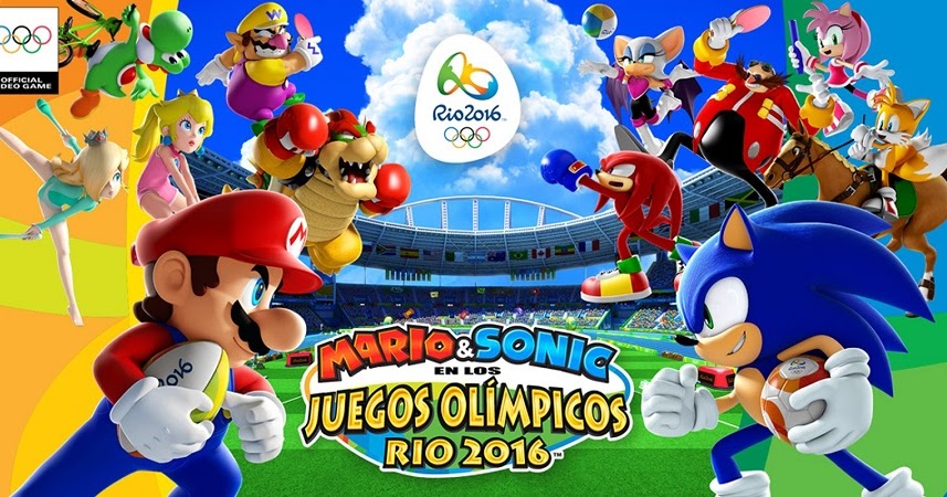 MARIO Y SONIC EN LOS JUEGOS OLÍMPICOS RÍO 2016 DESENCRIPTADO ROM 3DS
