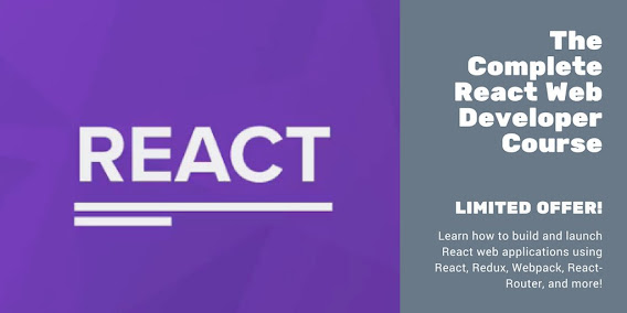 Best React.js course on Udemy