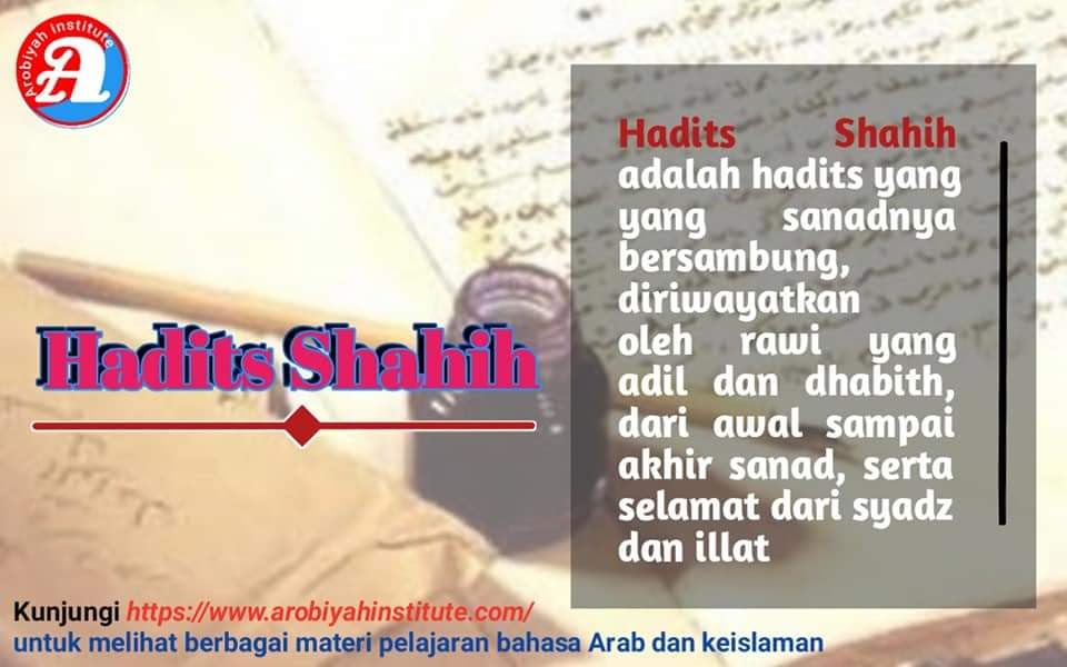Pengertian Hadits Shahih Beserta Contohnya Arobiyah Institute
