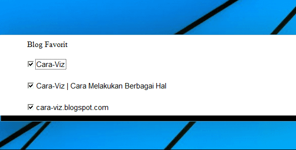 Cara Menambahkan Check Box Menggunakan ActiveX Control Pada Word Cara Menambahkan Check Box Menggunakan ActiveX Control Pada Word