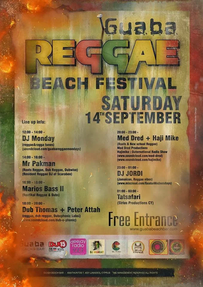 Dubophonic vibes @ Guaba Reggae Beach Festival