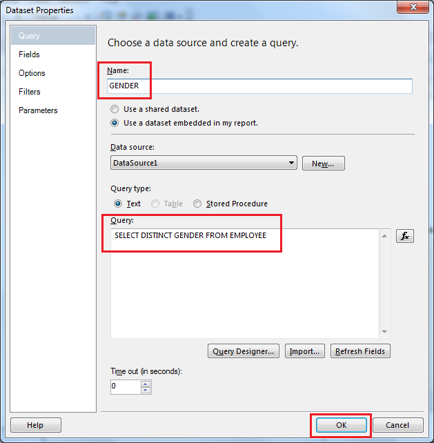 SSRS: Cascading Parameters