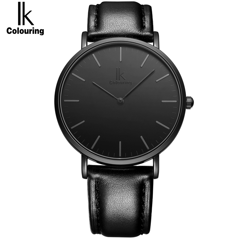 IK colouring Ultra Thin Minimalist Fashion Casual Mens Watches Top ...