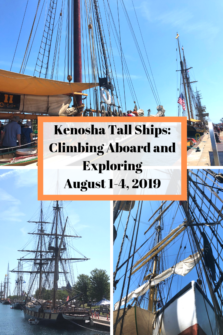 A Little Time and a Keyboard Kenosha Tall Ships Climbing Aboard and