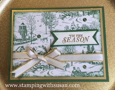 Stampin' Up! Toile Tidings, www.stampingwithsusan.com, Tidings All Around