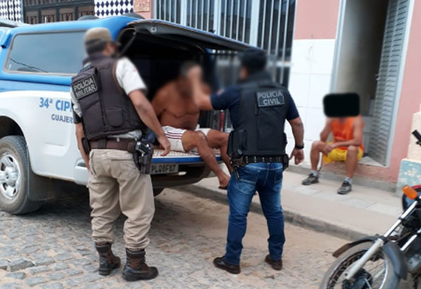 Acusado de homicídio na zona rural de Guajeru é preso Acusado de homicídio na zona rural de Guajeru é preso