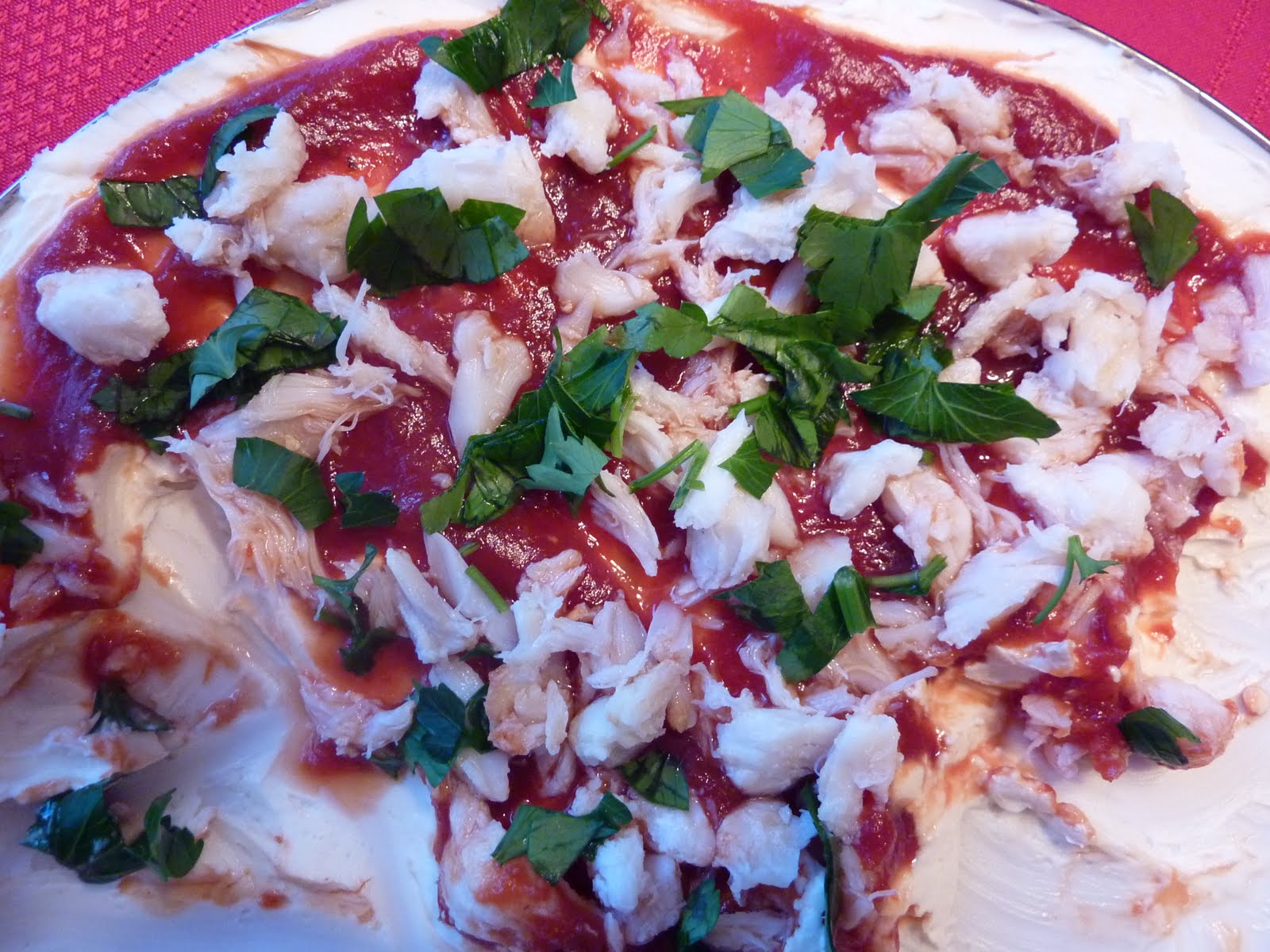 Secret Women's Recipes Crab Pizza Dip