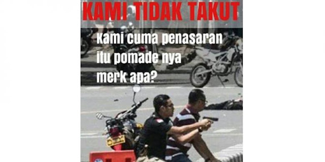 Netizen Indonesia Lawan Terorisme dengan "Meme" dan Komik