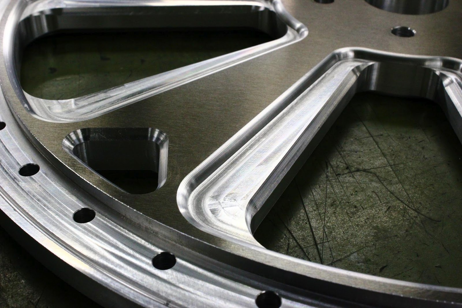 VERONIKA BLOG: almi 3 piece wheel Of the trial 3ピースホイール試し加工