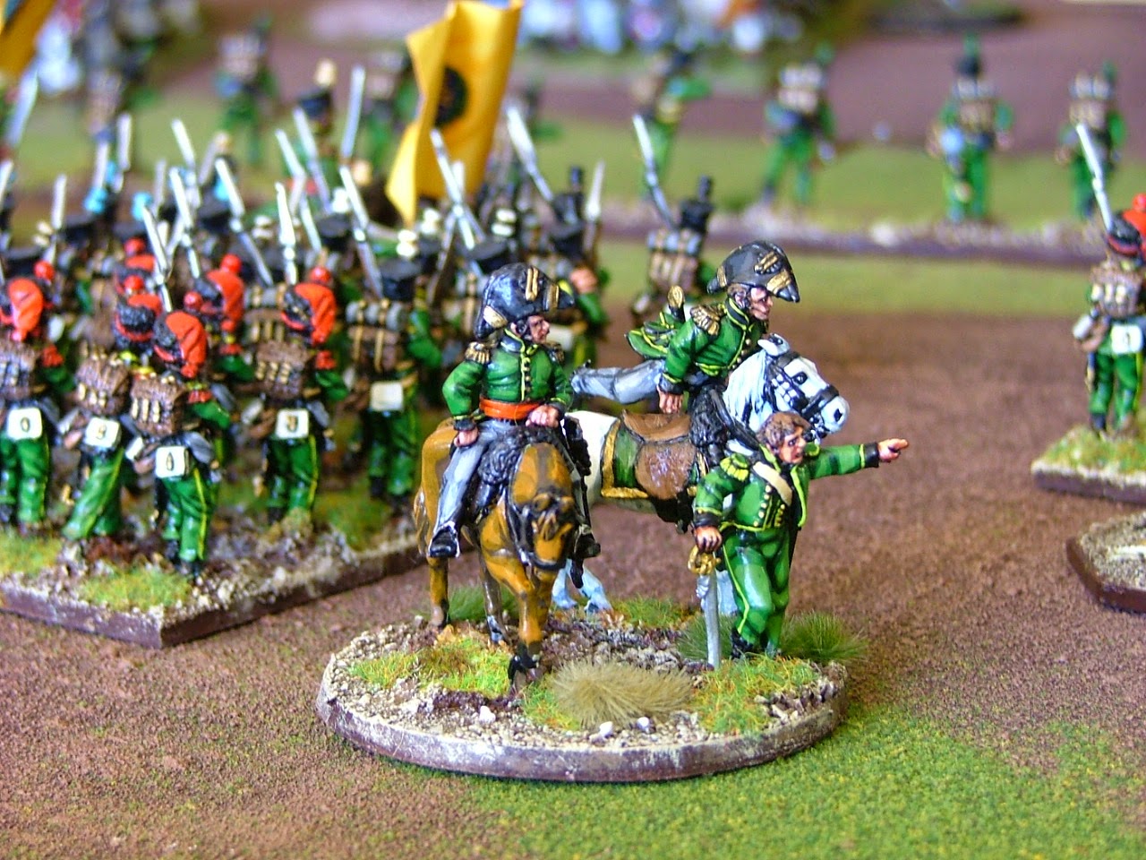 With Pyjamas through a whiff of grapeshot! "Dutch Courage