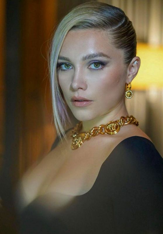 Florence Pugh Black Widow Press