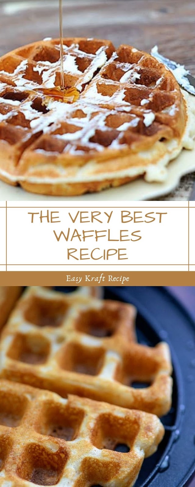 THE VERY BEST WAFFLES RECIPE Easy Kraft Recipes