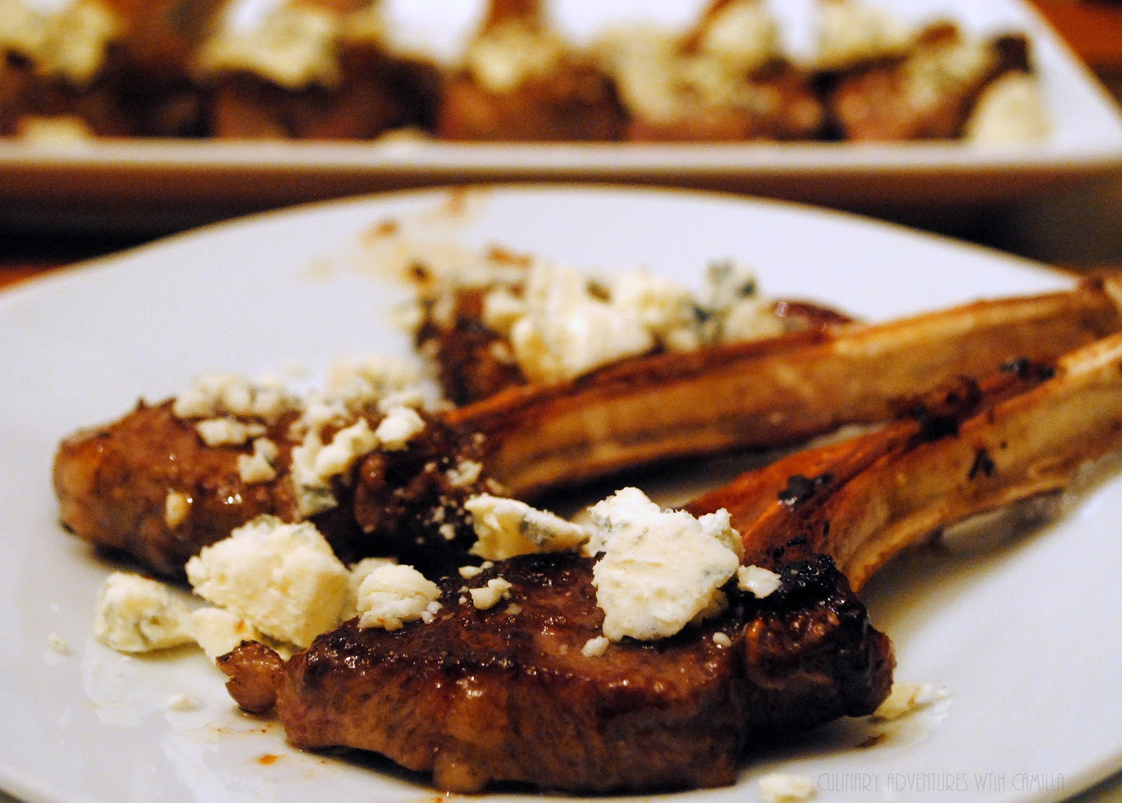 PanSeared Lamb Lollipops with