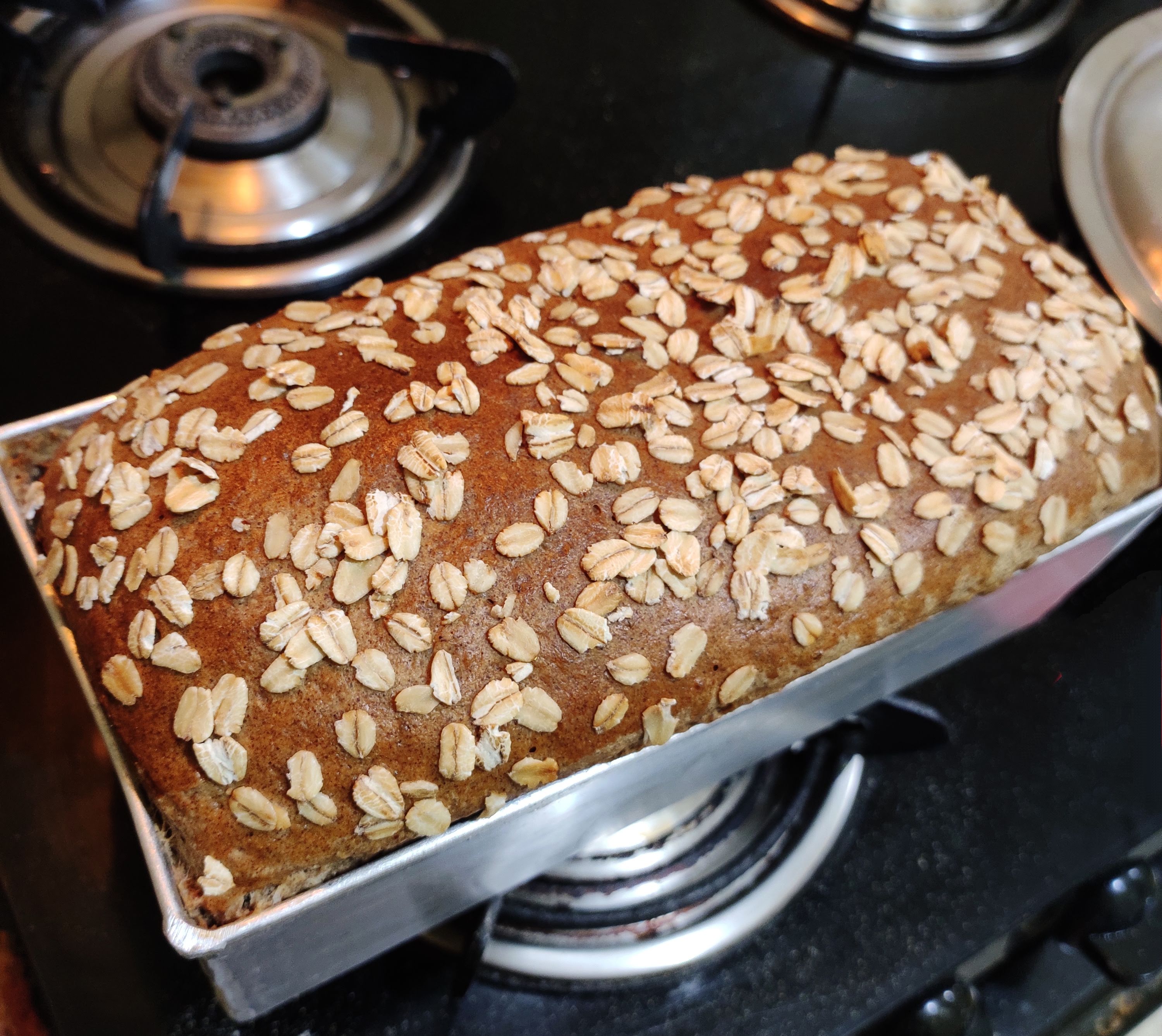 Finger Millet/ Ragi Whole Wheat Bread