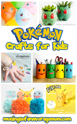 Pokemon crafts for kids