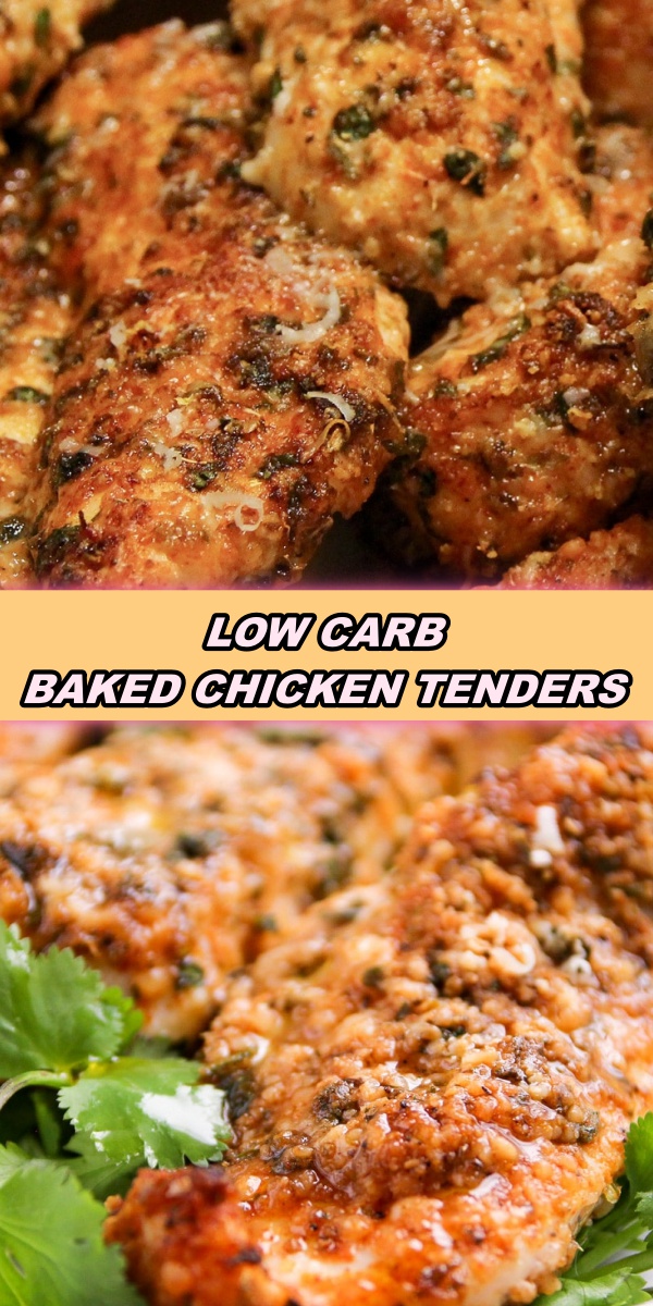 LOW CARB BAKED CHICKEN TENDERS - Recipe Notes