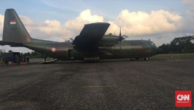 Pesawat Hercules Milik TNI Mendarat Darurat di Aceh Utara Januari 14, 2020