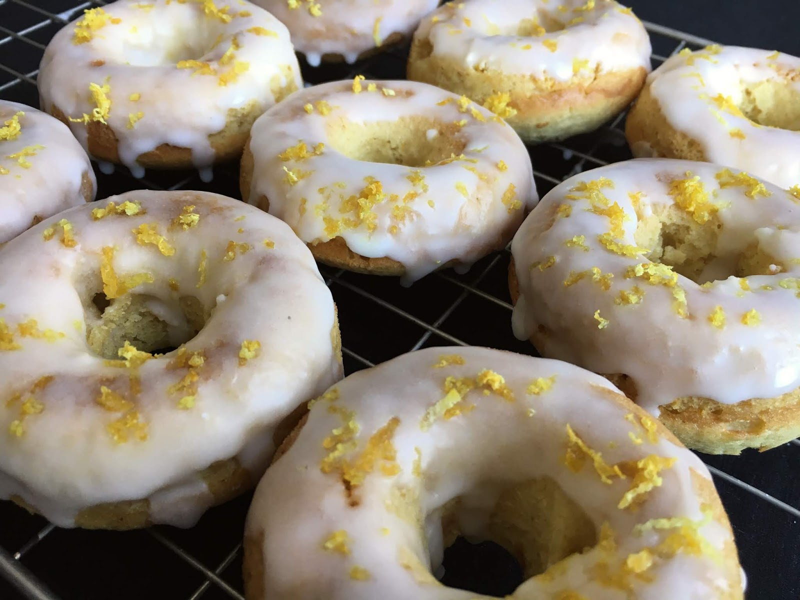 Glazed Lemon Donuts (Vegan) Susiechef