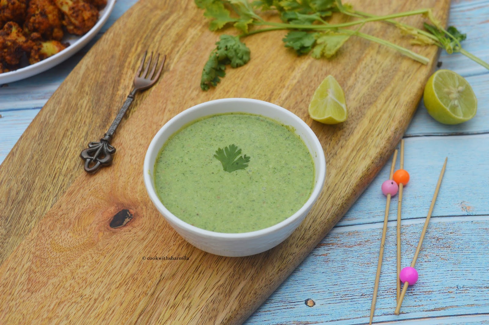 Green Chutney for Tandoori and Kebabs Cook with Sharmila