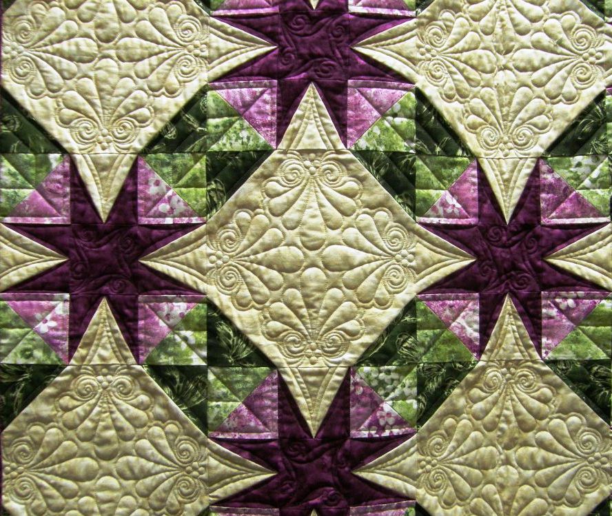 The Woman on the Hill More Quilt Show Quilting!!