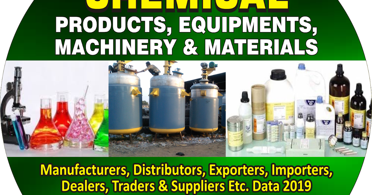 Chemical Products, Equipments, Machinery & Materials Provider Directory