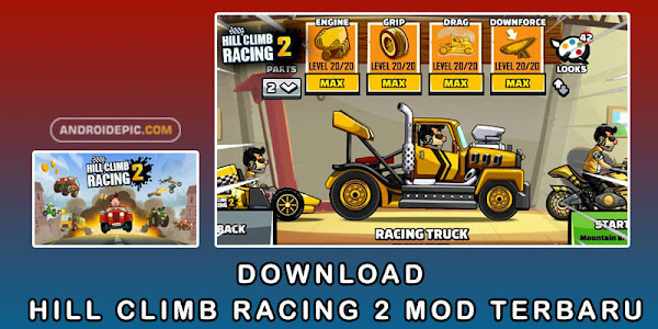 Download Hill Climb Racing 2 Mod Terbaru