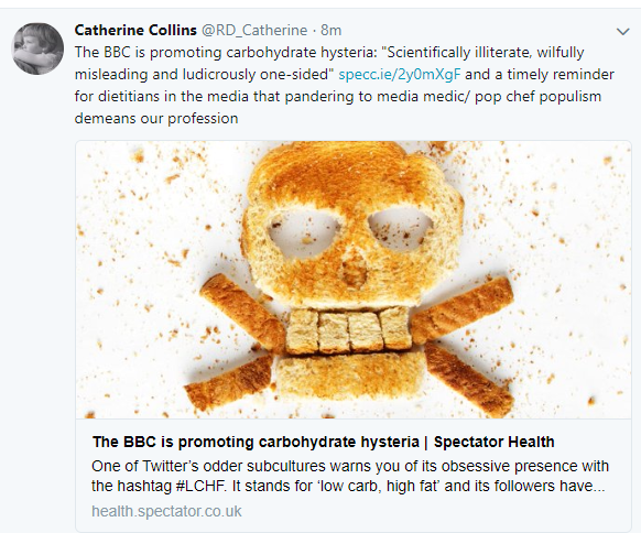 The Truth About Carbs, BBC1 review:  Capture%2Bbbc%2Bcollins