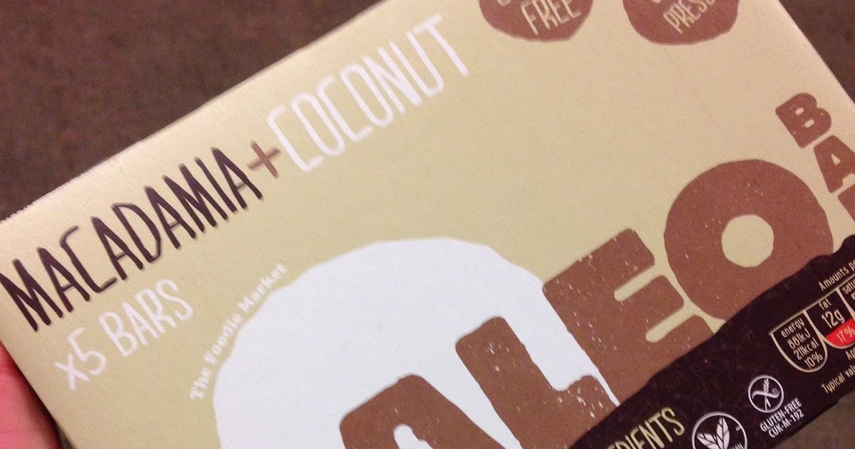 Aldi Foodie Market Paleo Bars: Macadamia & Coconut