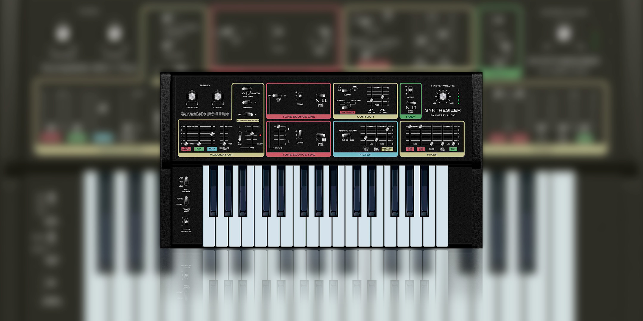 Surrealistic MG1 Plus Cherry Audio Regalo Plugin VSTi Descarga Gratis