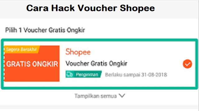 Cara Hack Voucher Shopee 2021 Cara1001