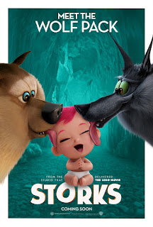 Storks Wolf Pack Poster