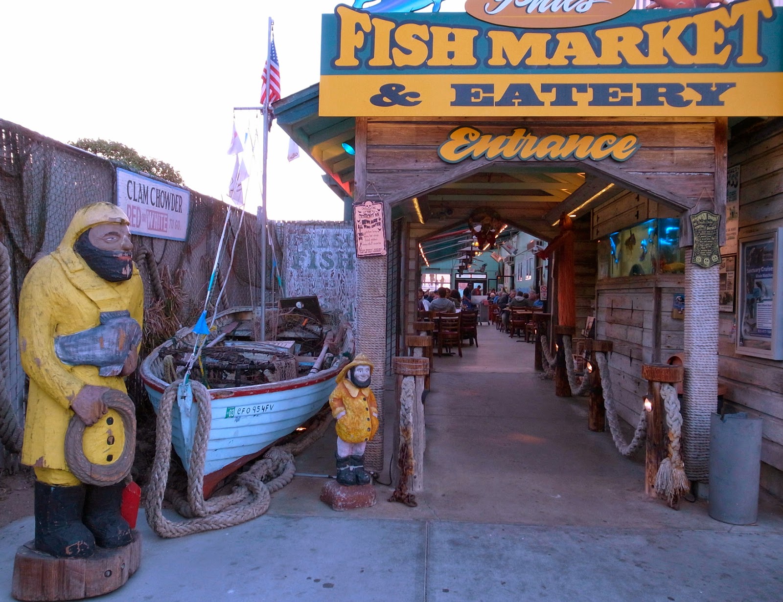 Letters from Brooklyn Phil's Fish Market, CA