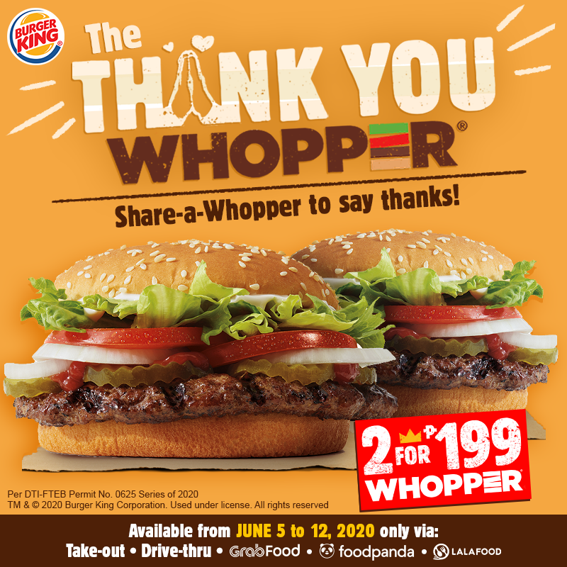 Burger king promotion today