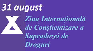 31 august: Ziua Internațională de Conștientizare a Supradozei de Droguri