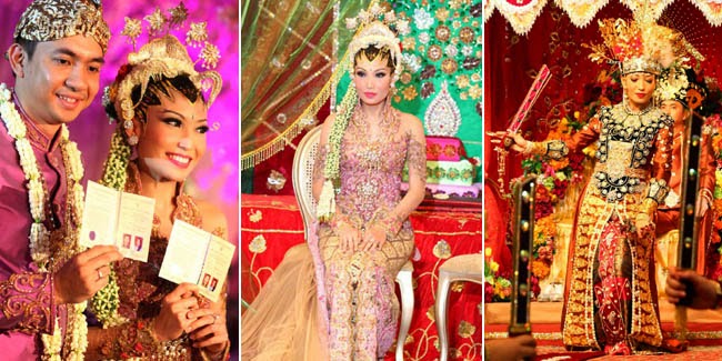 Beberapa Inspirasi Pernikahan Selebriti Indonesia  insyaf