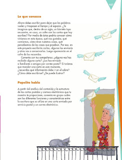 Apoyo Primaria Español 6to Grado Bloque IV Lección 12 Escribir cartas personales a familiares o amigos