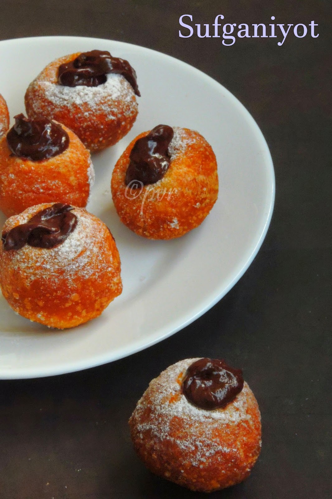 Priya's Versatile Recipes Sufganiyot Hanukkah Doughnuts