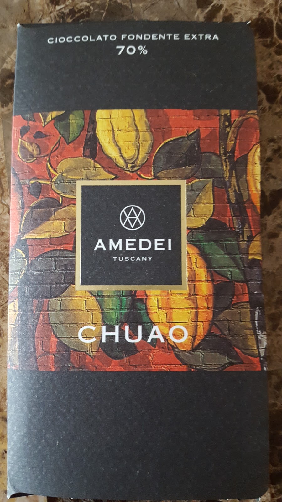 Amedei Tuscany Chocolate Chuao 70 Dark Chocolate Bar Review by