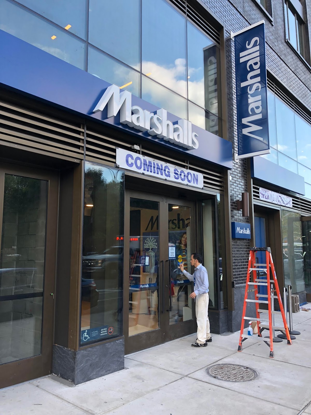 EV Grieve Marshalls opens today on Houston Street