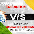 CSK vs RCB IPL T20 35th Match 100% Sure Match Prediction Today Tips IPL 2021